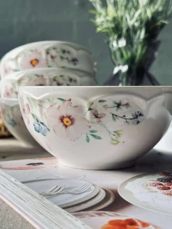 VIAMAJA Porcelæn Og Stentøj|Skåle Og Tallerkener<Skål Flora Lilla