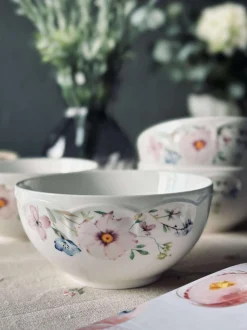 VIAMAJA Porcelæn Og Stentøj|Skåle Og Tallerkener<Skål Flora Lilla