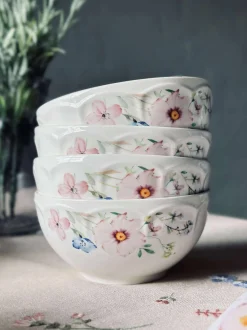 VIAMAJA Porcelæn Og Stentøj|Skåle Og Tallerkener<Skål Flora Lilla