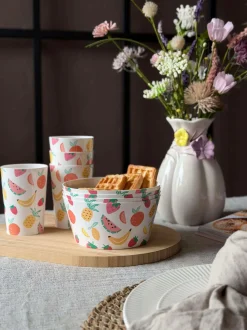 VIAMAJA Skåle Og Tallerkener|Mini Maja<Skål FRUIT - 4 stk.