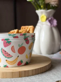VIAMAJA Skåle Og Tallerkener|Mini Maja<Skål FRUIT - 4 stk.