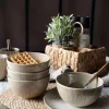 VIAMAJA Porcelæn Og Stentøj|Skåle Og Tallerkener<Skål Lydia keramik - Sæt med 4 stk Beige