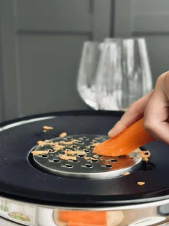 VIAMAJA Skåle Og Tallerkener|Rustfrit Stål<Skål med snittelåg - Rustfrit stål