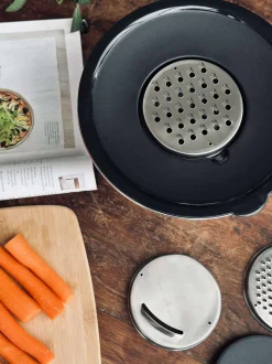 VIAMAJA Skåle Og Tallerkener|Rustfrit Stål<Skål med snittelåg - Rustfrit stål