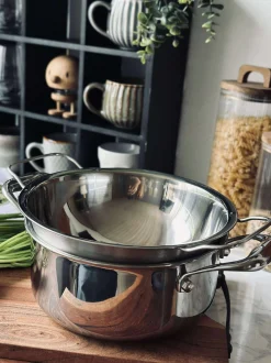 VIAMAJA Skåle Og Tallerkener|Alt Til Bagning<Skål Rustfrit Stål - God til smeltning af chokolade