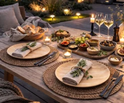 VIAMAJA Skåle Og Tallerkener|Camping Og Picnic<Skål Wood melamin - Flere størrelser