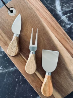 VIAMAJA Skærebrætter|Alt Til Tapas<Skærebræt med osteknive - God til tapas