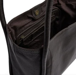 VIAMAJA Læder Tasker|Håndtasker<Skuldertaske Dark brown