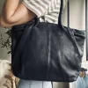 VIAMAJA Skuldertasker|Shoppere<Skuldertaske med smuk fletrem - Black