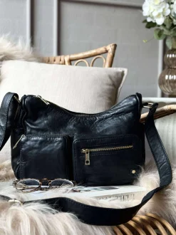VIAMAJA Cross Body|Skuldertasker<Skuldertaske Sienna - Black gold