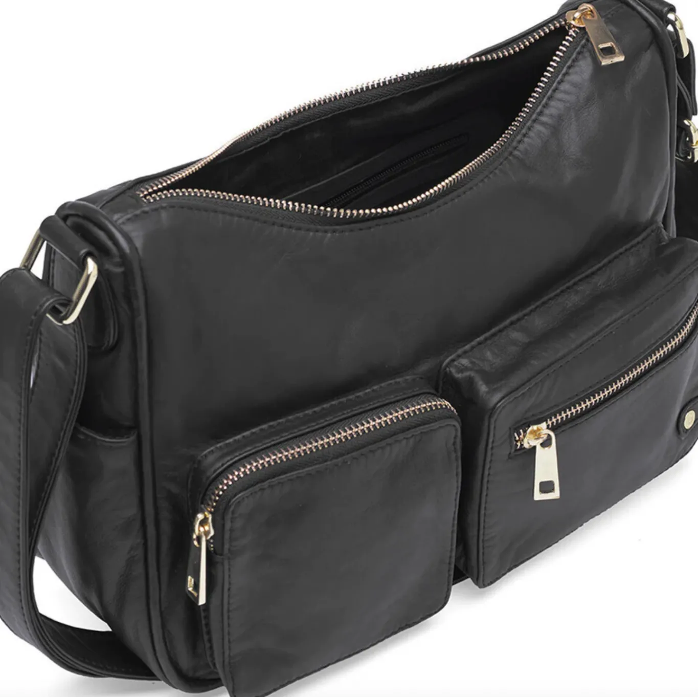 VIAMAJA Cross Body|Skuldertasker<Skuldertaske Sienna - Black gold