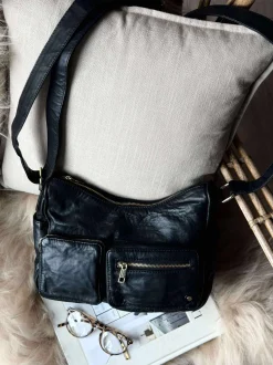 VIAMAJA Cross Body|Skuldertasker<Skuldertaske Sienna - Black gold