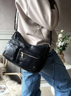 VIAMAJA Cross Body|Skuldertasker<Skuldertaske Sienna - Black gold