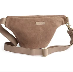 VIAMAJA Bæltetasker|Læder Tasker<Smuk ruskindsbumbag - Taupe