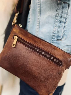 VIAMAJA Clutch|Cross Body<Smuk taske / clutch - VIGA Brandy