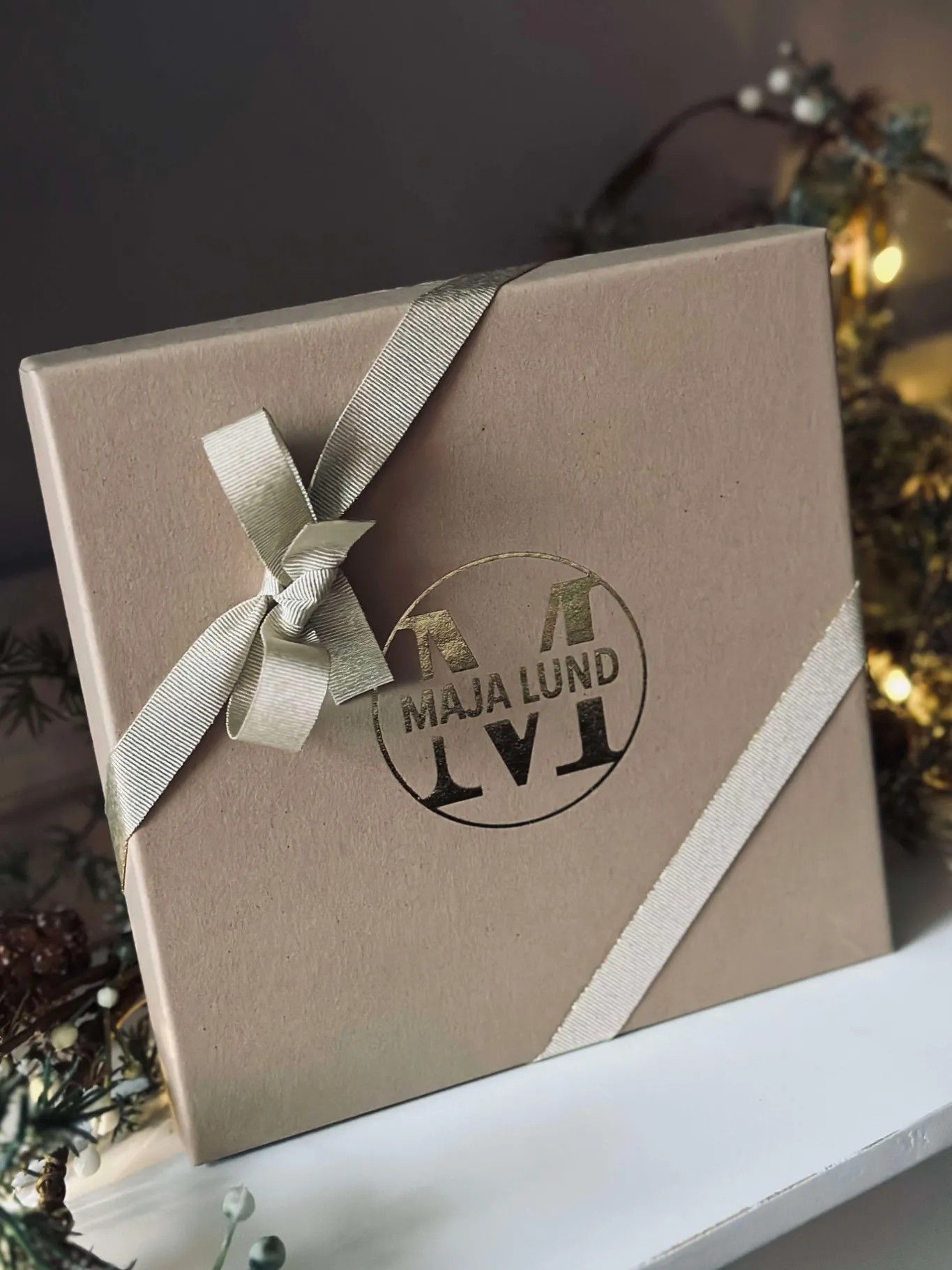 VIAMAJA Gavesæt|Gavesæt<Smykke Adventskalender - Sølvbelagt