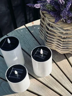 VIAMAJA Lys Og Led|Udendørs Led<Solar Bellis Bloklys - Sæt af 3 stk