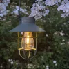 VIAMAJA Lys Og Led|Udendørs Led<Solar lampe med ophæng - Grøn / guld