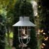 VIAMAJA Lys Og Led|Udendørs Led<Solar lampe med ophæng - Hvid