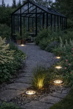 VIAMAJA Lys Og Led|Udendørs Led<Solcelle spots MINI – Sæt med 4 stk