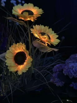 VIAMAJA Lys Og Led|Udendørs Led<Solsikke med solceller