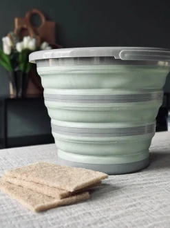 VIAMAJA Tilbehør Til Badeværelse<Spand foldbar 10 liter - COLOR MIX