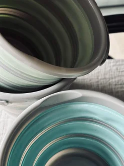 VIAMAJA Tilbehør Til Badeværelse<Spand foldbar 10 liter - COLOR MIX