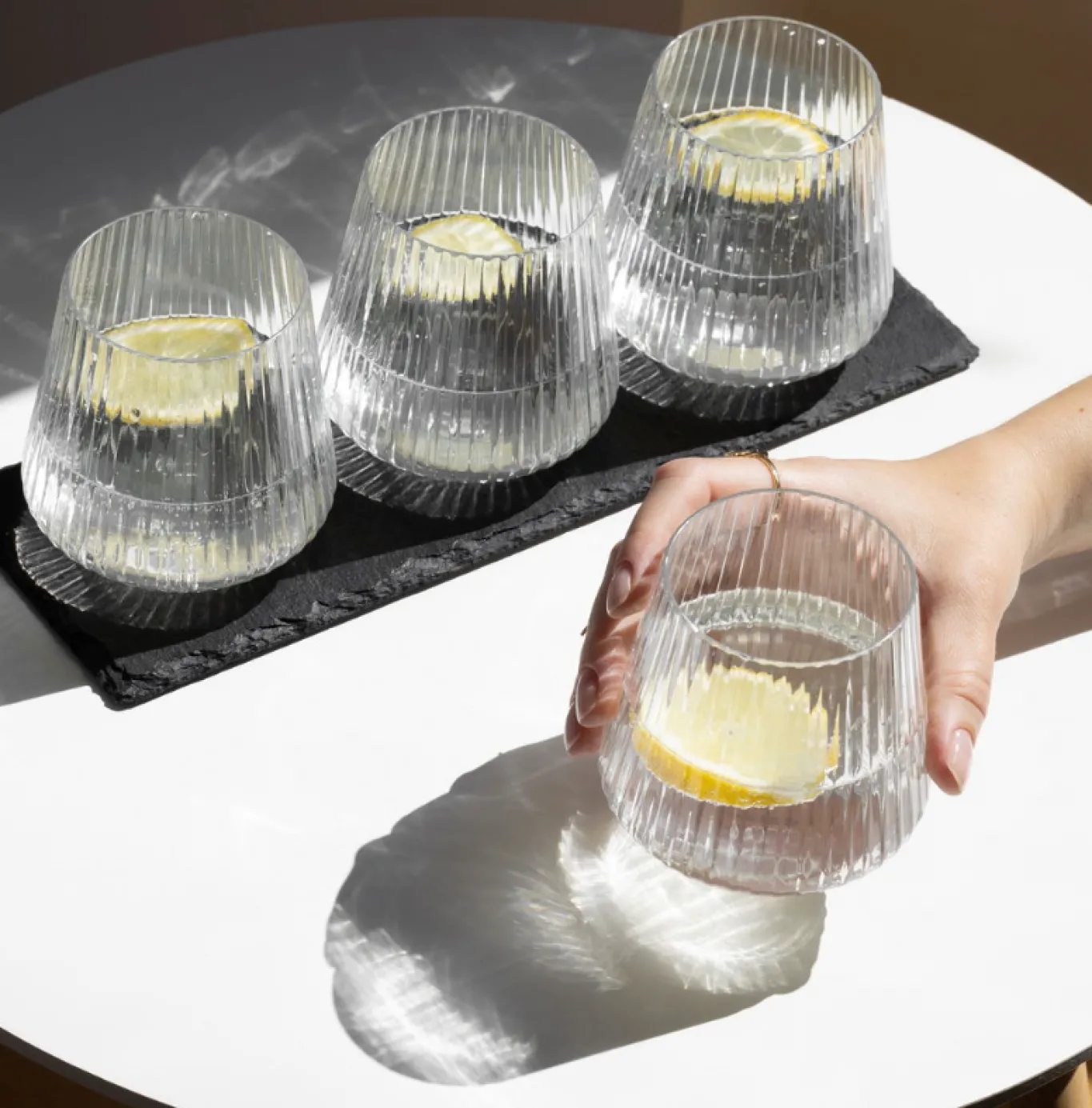 VIAMAJA Krus, Kopper Og Glas<Stilrene plastikglas til hverdag og fest - 4 stk