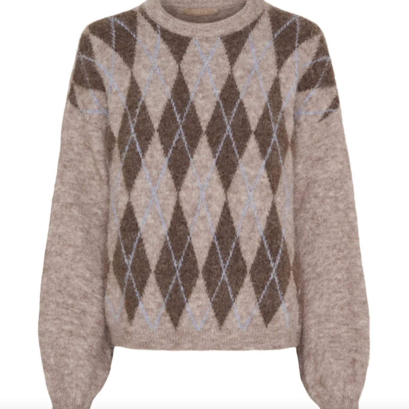 VIAMAJA Strik<Strik Cora - Beige / blue
