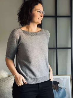 VIAMAJA Strik<Strik Costanza - Grigio