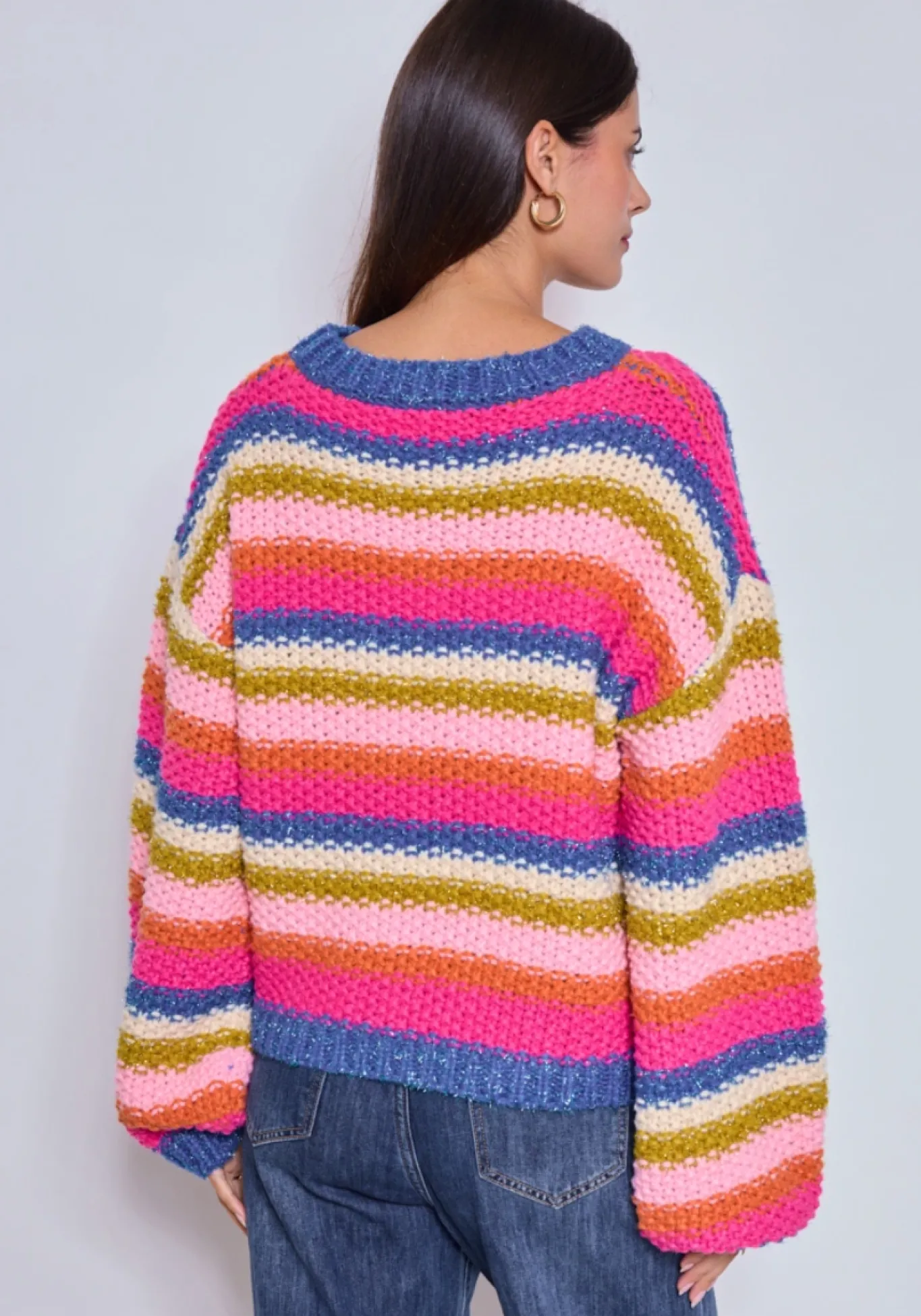 VIAMAJA Strik<Strik CREATION pink