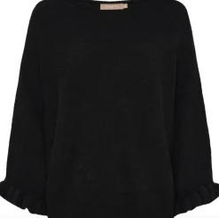 VIAMAJA Strik<Strik Elder flower - Black