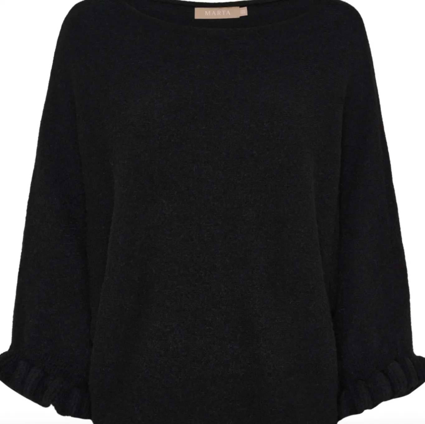VIAMAJA Strik<Strik Elder flower - Black