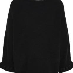 VIAMAJA Strik<Strik Elder flower - Black