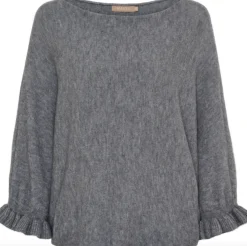 VIAMAJA Strik<Strik Elder flower - Grey