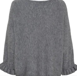 VIAMAJA Strik<Strik Elder flower - Grey