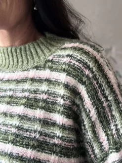 VIAMAJA Strik<Strik Elvira grøn