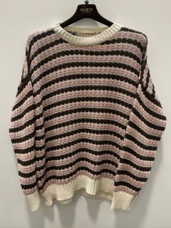 VIAMAJA Strik<Strik Nivelle - Old rose / brown