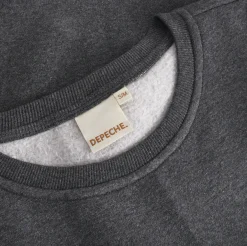 VIAMAJA Bluser<Sweatshirt med broderi - Grey oversize