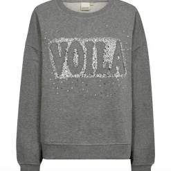 VIAMAJA Skjorter<Sweatshirt Oversize - Grey Melange