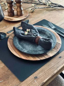 VIAMAJA Fad / Bakker|Skåle Og Tallerkener<Tallerken akacie - 30 cm