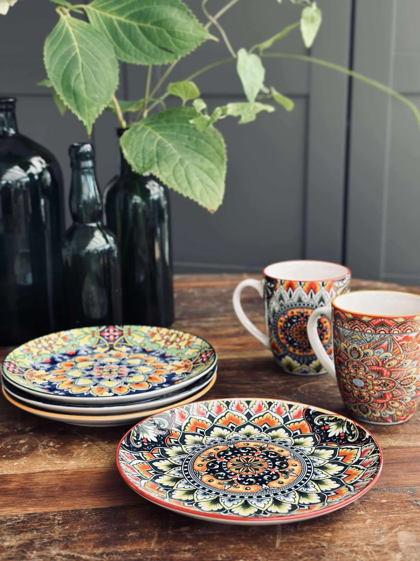 VIAMAJA Porcelæn Og Stentøj|Skåle Og Tallerkener<Tallerken Color boheme MIX