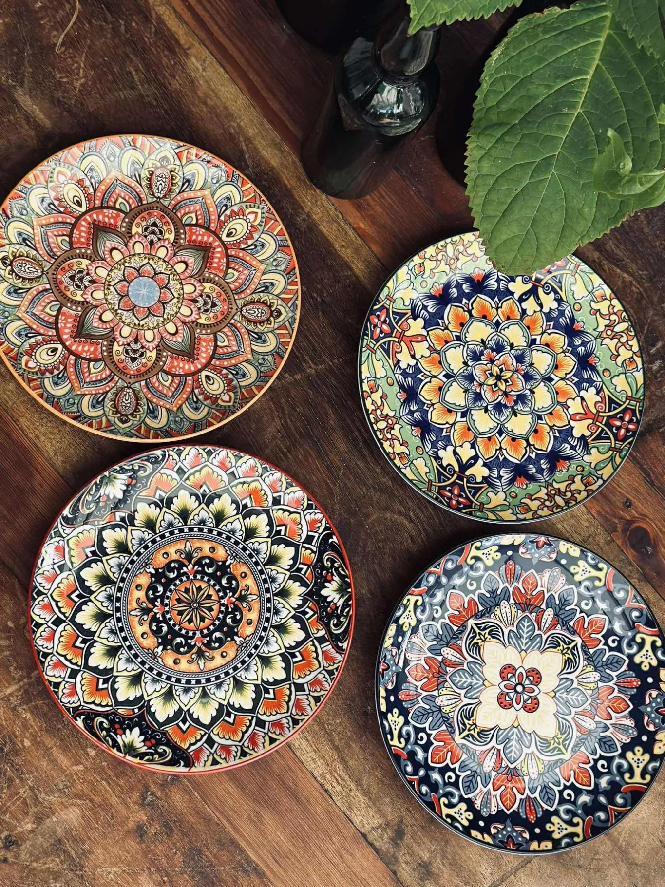 VIAMAJA Porcelæn Og Stentøj|Skåle Og Tallerkener<Tallerken Color boheme MIX