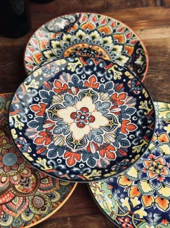 VIAMAJA Porcelæn Og Stentøj|Skåle Og Tallerkener<Tallerken Color boheme MIX