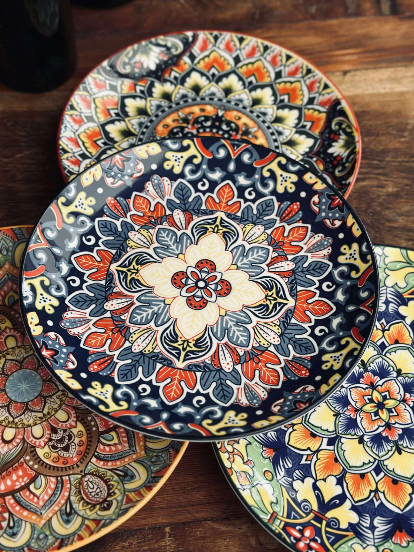 VIAMAJA Porcelæn Og Stentøj|Skåle Og Tallerkener<Tallerken Color boheme MIX