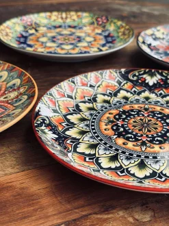 VIAMAJA Porcelæn Og Stentøj|Skåle Og Tallerkener<Tallerken Color boheme MIX