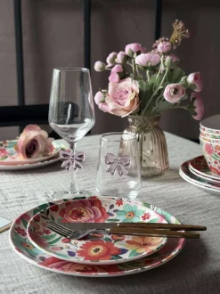 VIAMAJA Skåle Og Tallerkener|Camping Og Picnic<Tallerken flower melamin
