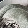 VIAMAJA Porcelæn Og Stentøj|Skåle Og Tallerkener<Tallerken India Stonewear 27cm - Beige