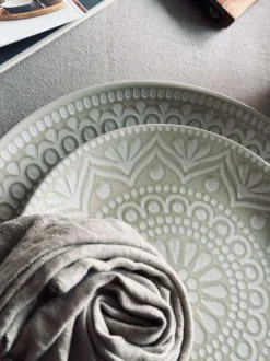 VIAMAJA Porcelæn Og Stentøj|Skåle Og Tallerkener<Tallerken India Stonewear 27cm - Beige