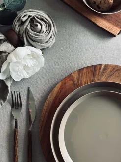 VIAMAJA Skåle Og Tallerkener|Camping Og Picnic<Tallerken Norma 24cm - Mocca 2 stk.